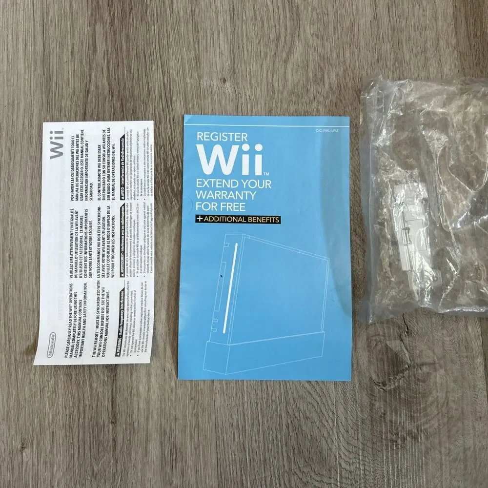 Nintendo Wii White Console Empty Box w/ Inserts BOX ONLY No Console or Tray READ